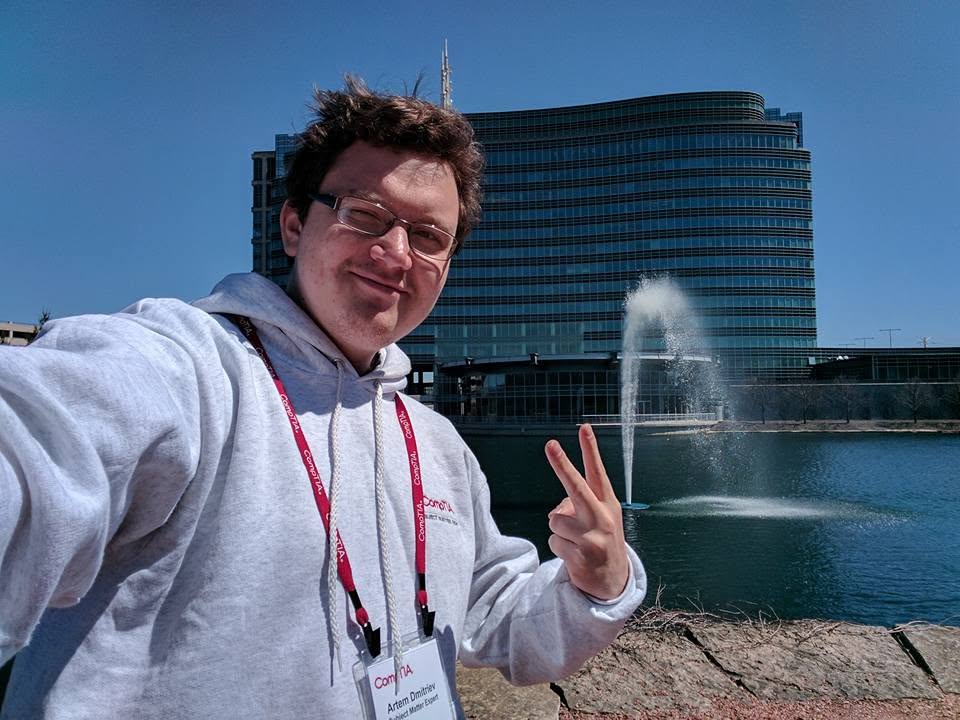 Artem D. recognized as a cloud technologies subject matter expert